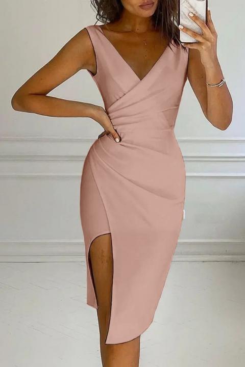 Mini vestido elegante Gerata, rosa