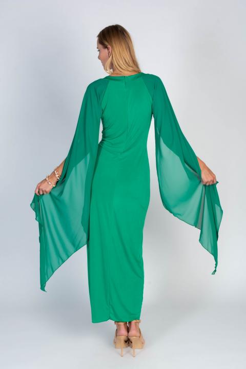 Ileana vestido elegante, verde