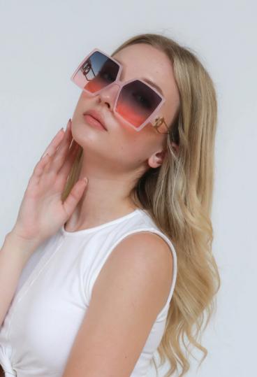 Óculos de sol da moda, ART2162, rosa