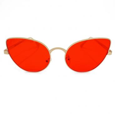 Óculos de sol olho de gato, ART2034, vermelho
