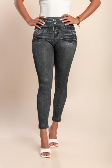 Leggings estampadas, pretas