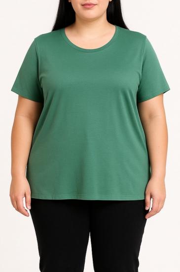 Camiseta de viscose, verde